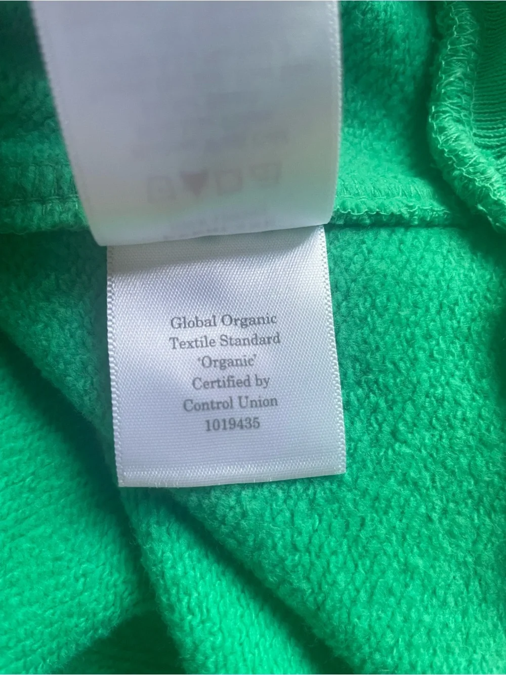 New Everlane Green Full Zip V-Neck Hooded Sweater Size XS - Picture 13 of 13